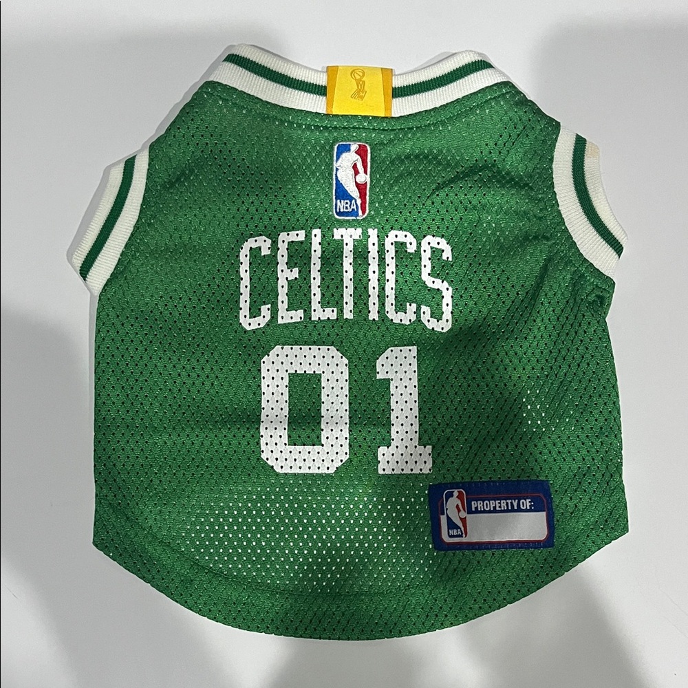 NBA Celtics Green Dog Jersey